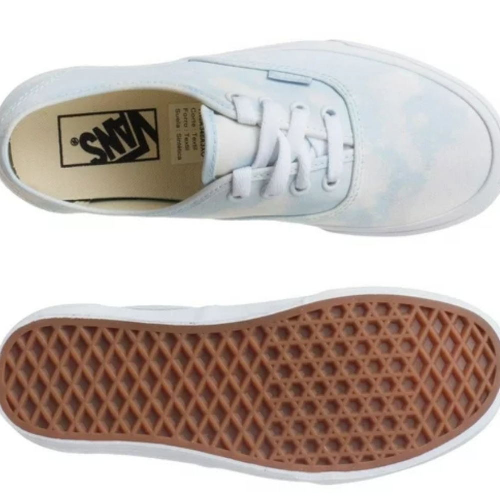 Vans Tie-dye Bleach Washed Canvas Shoes | Sz 3